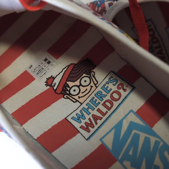 Vans Sneakers x Where’s Waldo? Vans Limited Edition Womens Size 9 - Picture 6 of 11